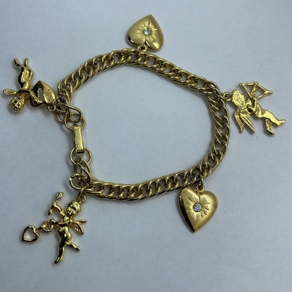 Gold Valentines Bracelet